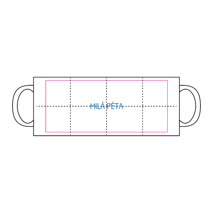 Hrnek - Jednobarevný